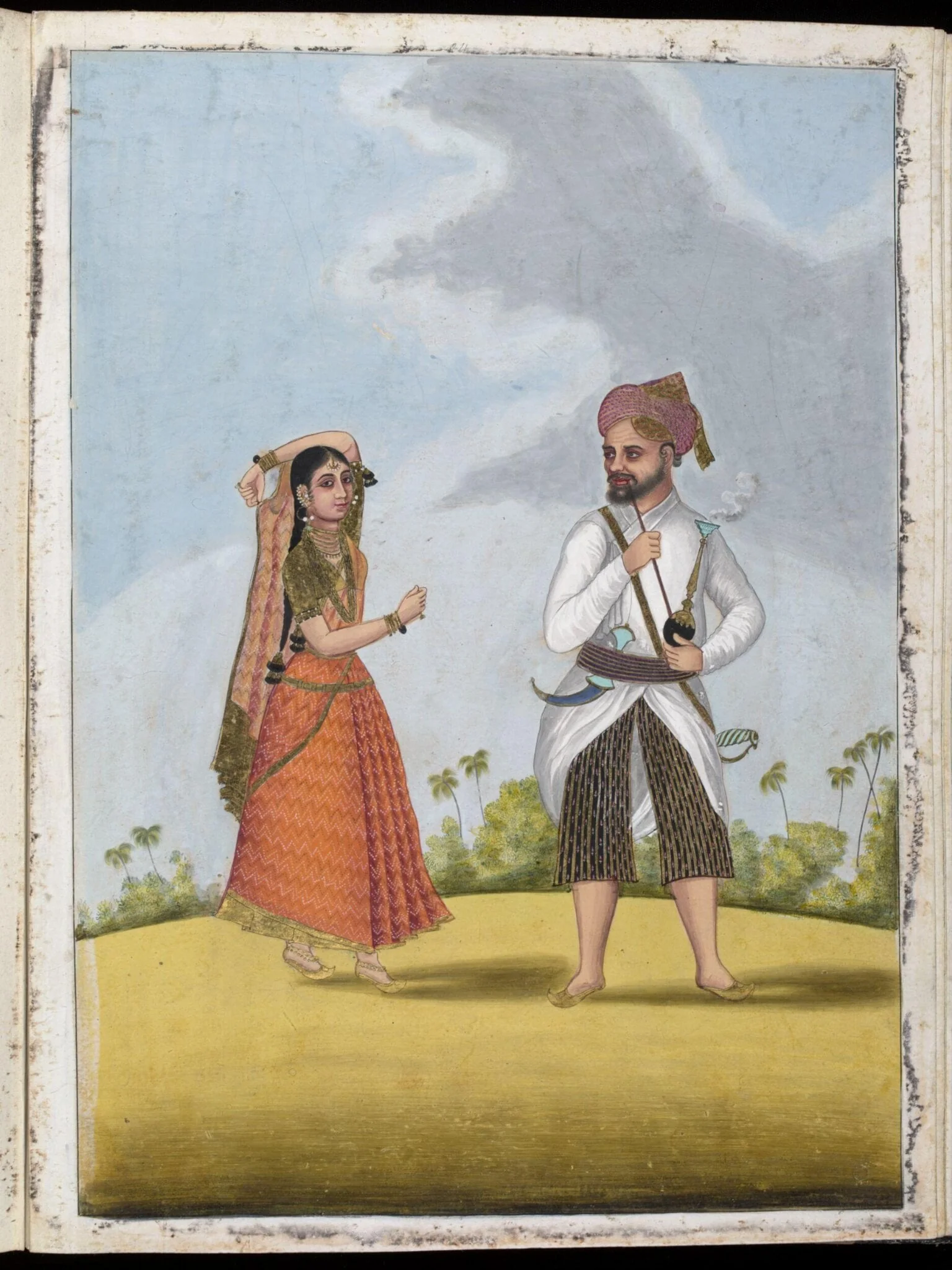 An Arab couple
