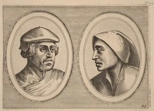 "Oprechte Lammert" and "Deughdighe Geertruyd"