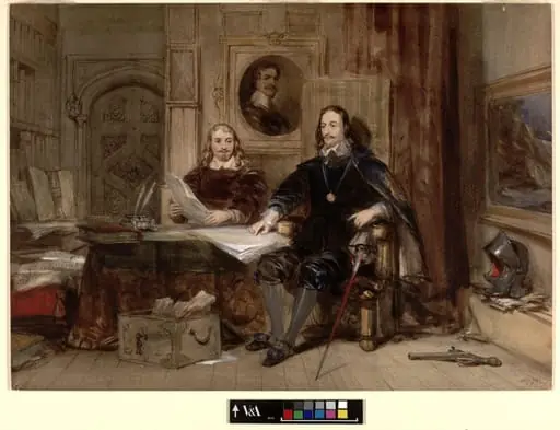 Charles I and his Secretary