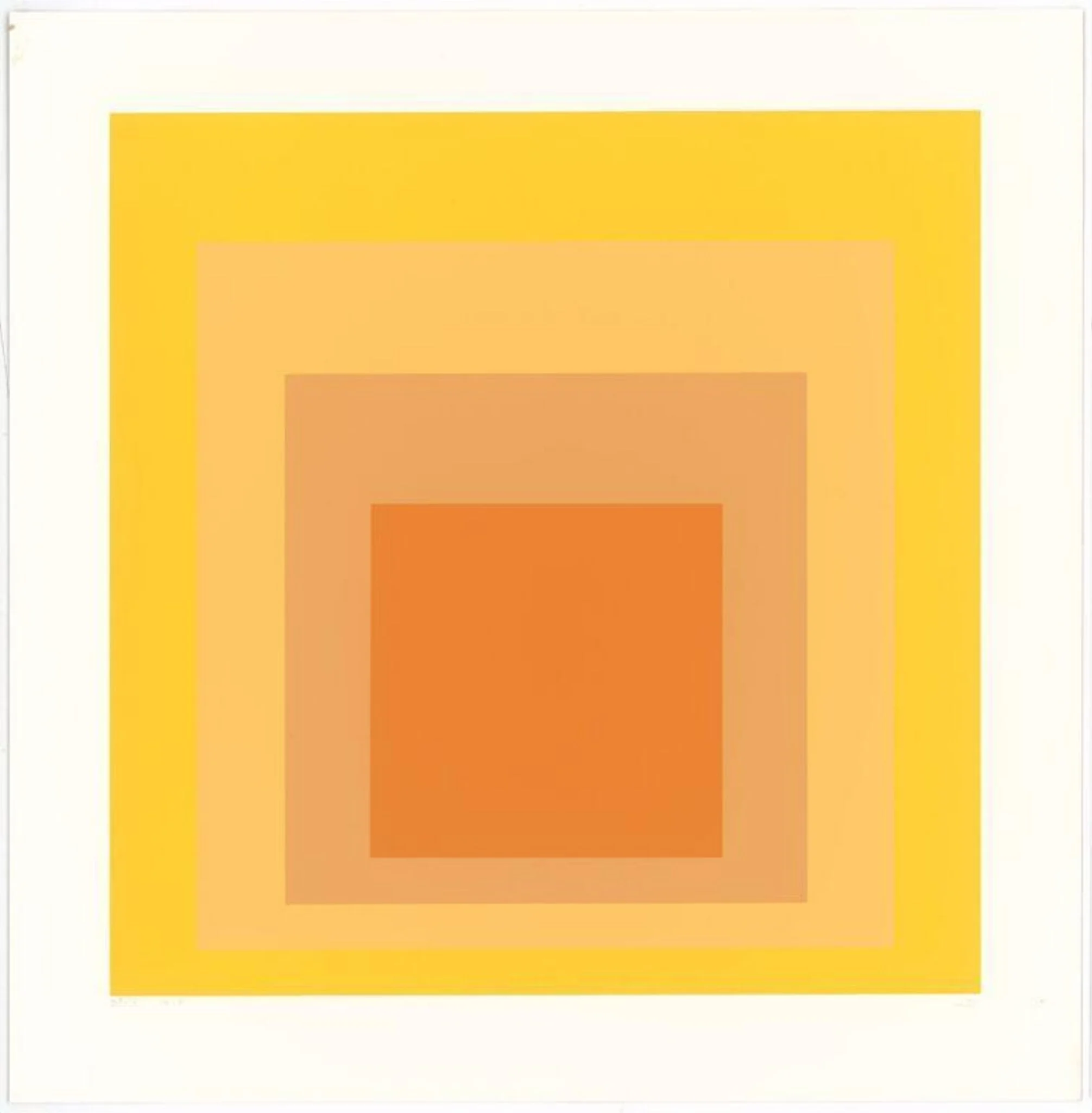 Homage to the Square IV, by Josef Albers, 1967