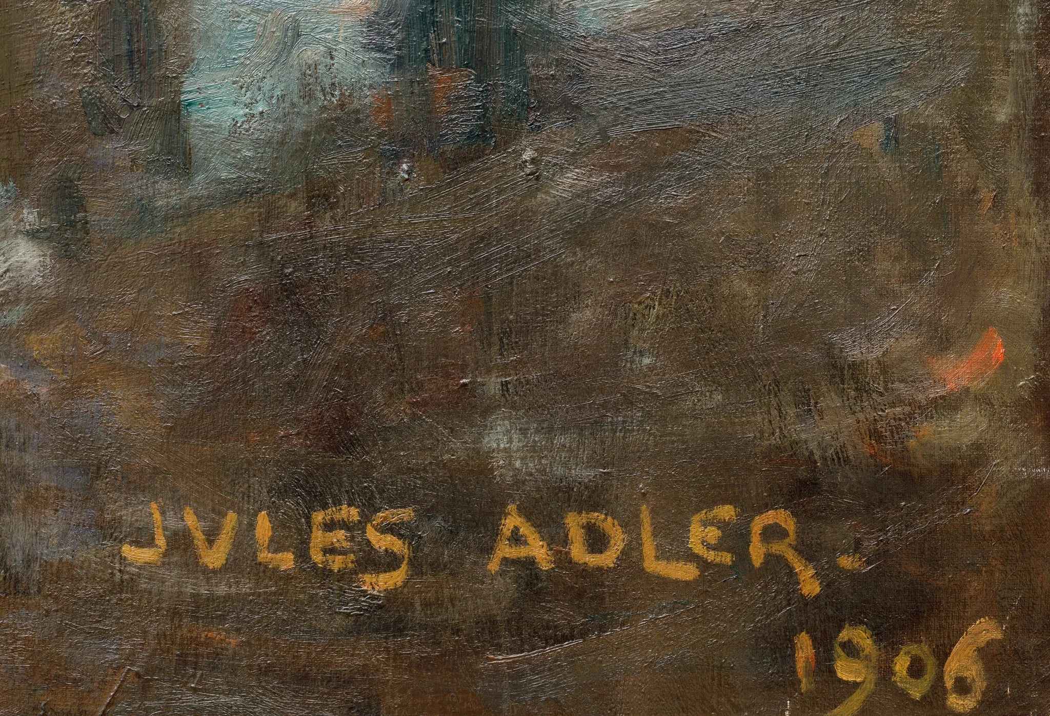 Veghe de noapte, by Jules Adler, 1850