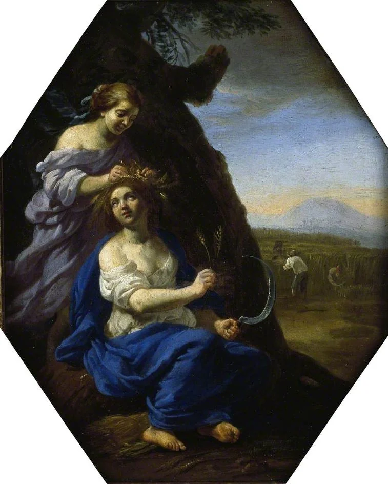 Summer (Ceres), by Michelangelo Cerquozzi, oil, 1641