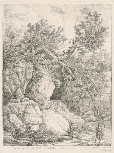 Landscape with a Fallen Tree (Paysage à l'arbre cassé)