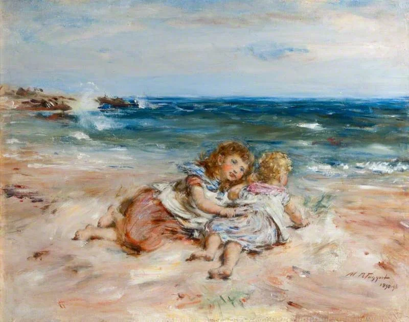 By Summer Seas, by William McTaggart, oil, 1896