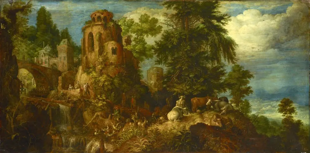 Castle in a Forest
