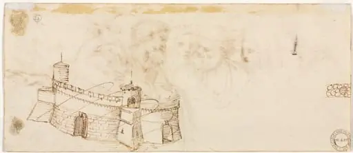 Crenelated Fortress (verso)