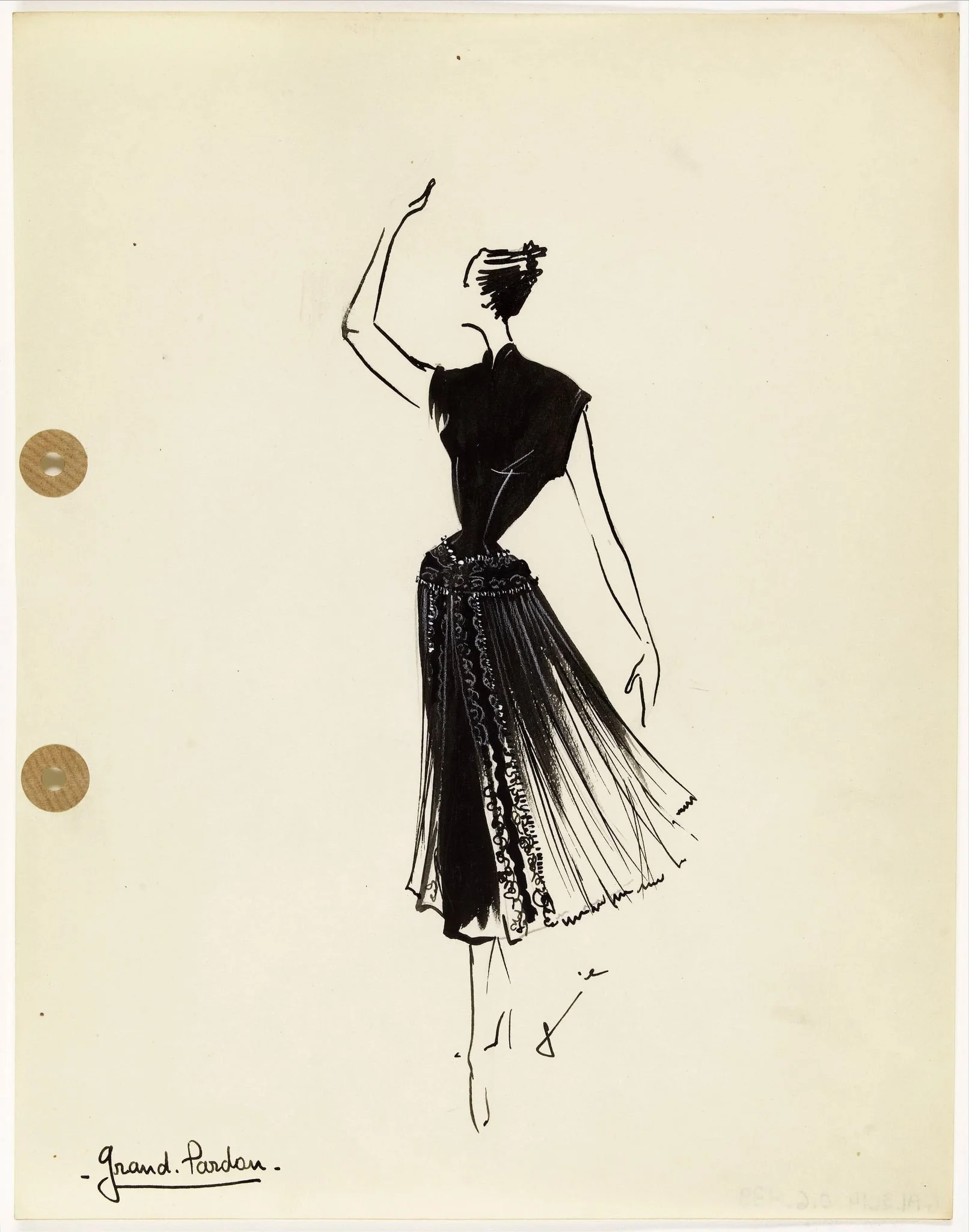 'Grand Pardon', by Marie-Louise Carven, 1949