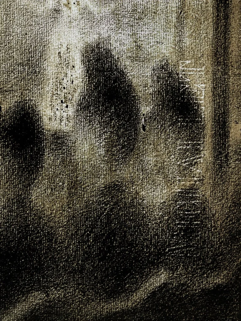 Untitled, by Georges Seurat, gouache, 1887
