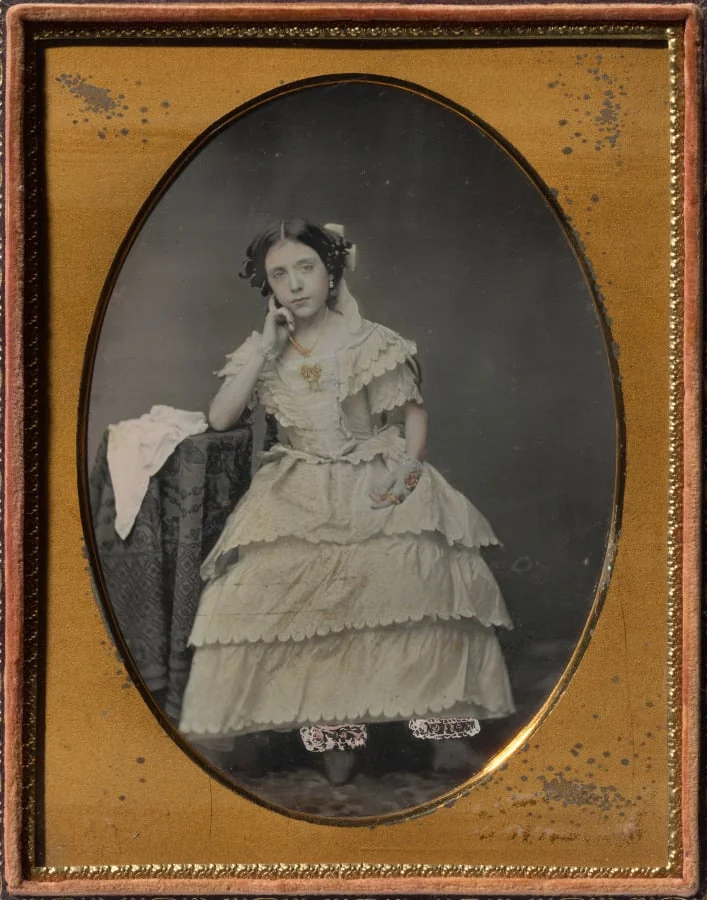 Young Woman in Pantalettes