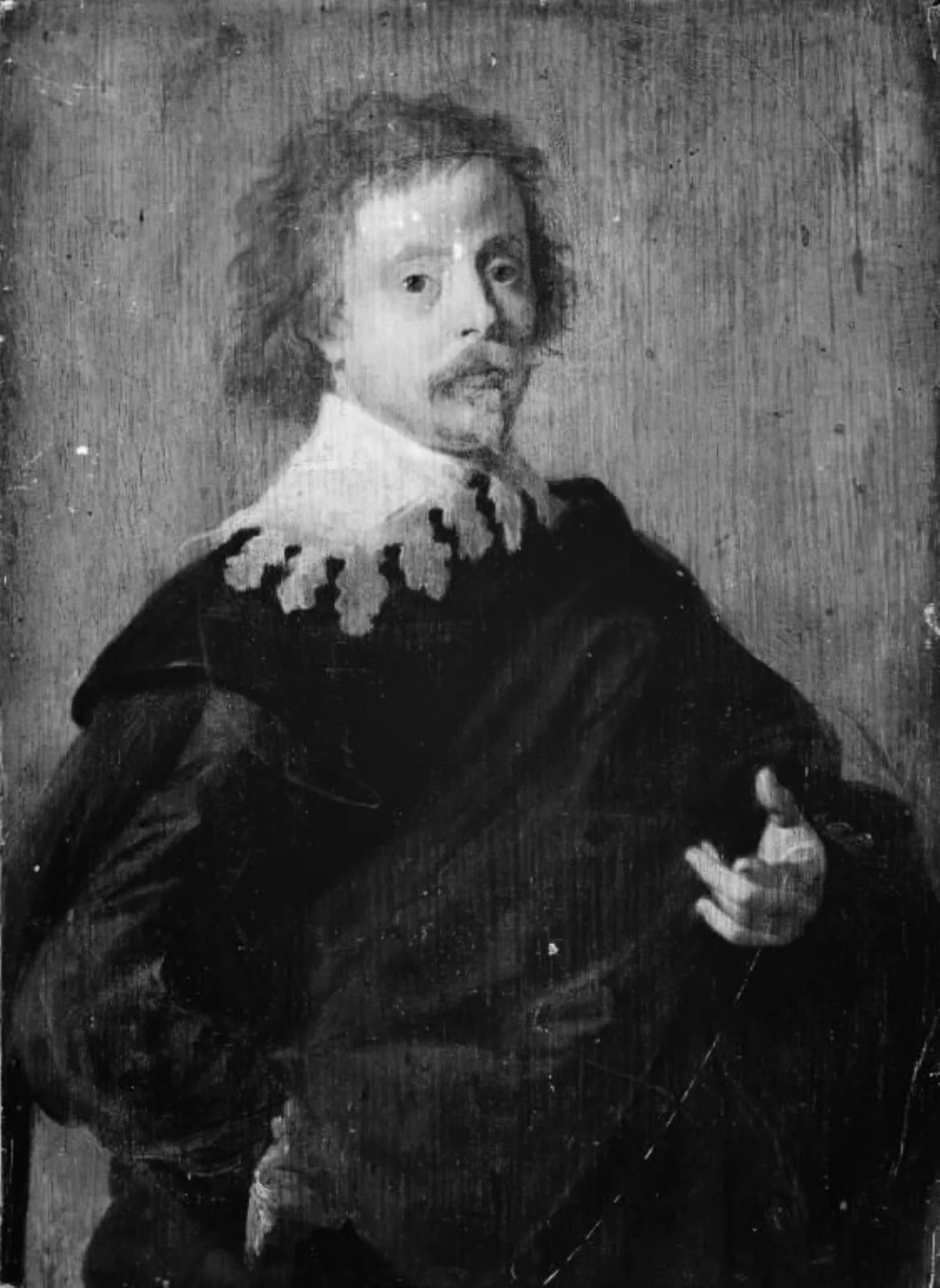 Portrait of Cornelis van Poelenburgh, by Unknown, unspecified, 1650