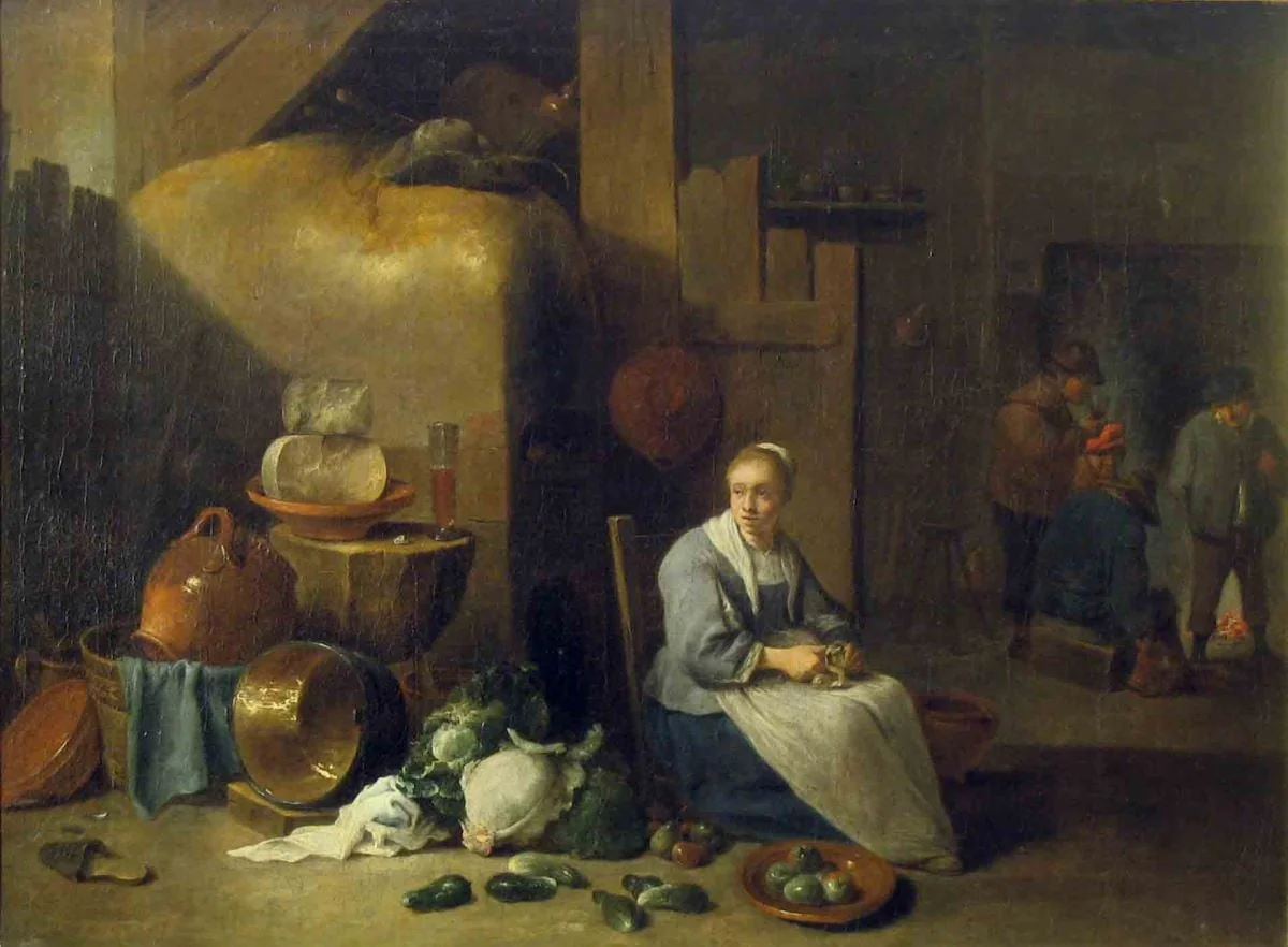 Interior flamand (olandez), by David cel Tânăr Teniers, unspecified