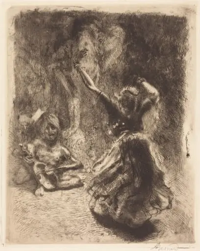 The Dancer of Tanjore (La bayadère of Tanjore)