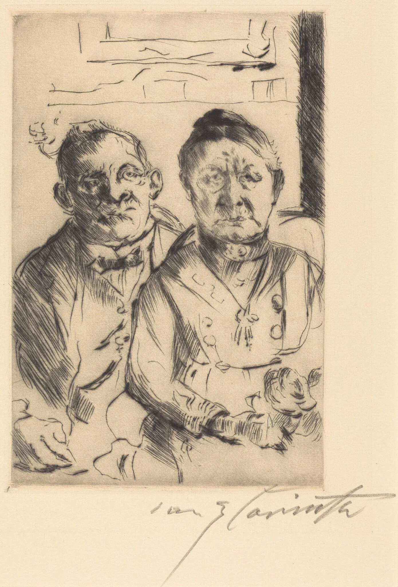 Ostpreussisches Ehepaar (Couple from East Prussia)