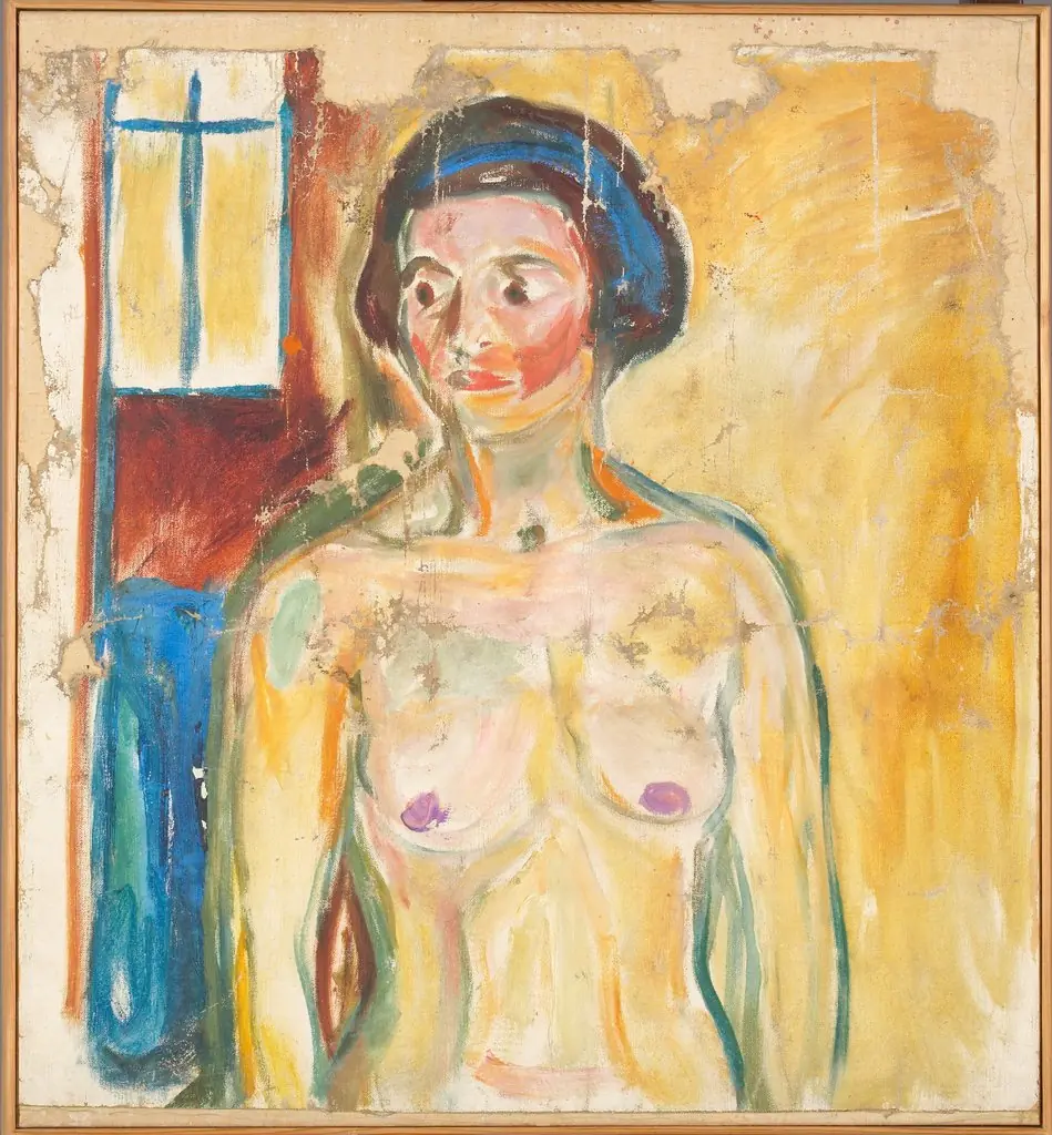 Standing Nude: Half-Figure