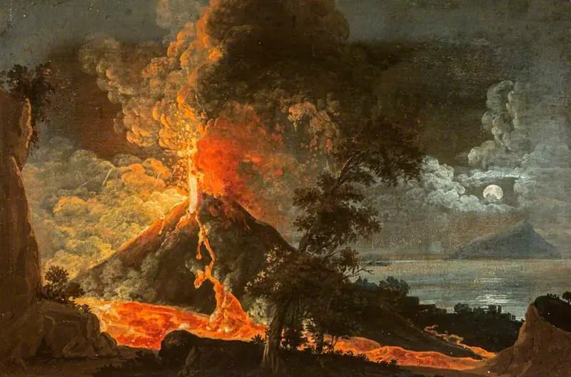 Eruption of Vesuvius
