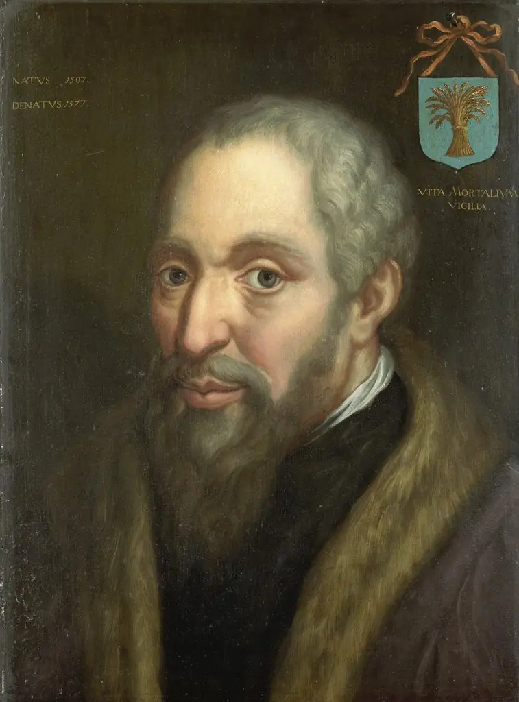 Portrait of Viglius ab Zuichemus, Frisian Jurist, President of the Privy Council and Member of the Council of State