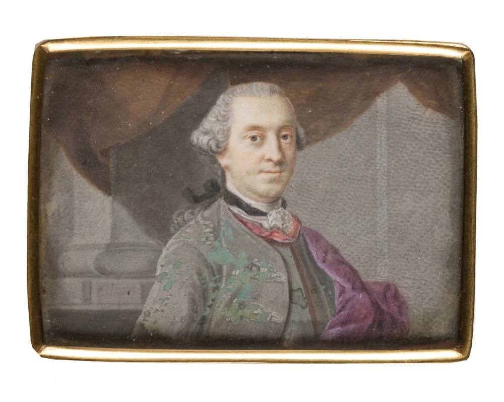 Fredrik Bennet, Baron, governor, by Martin Scheffel, unspecified, 1800