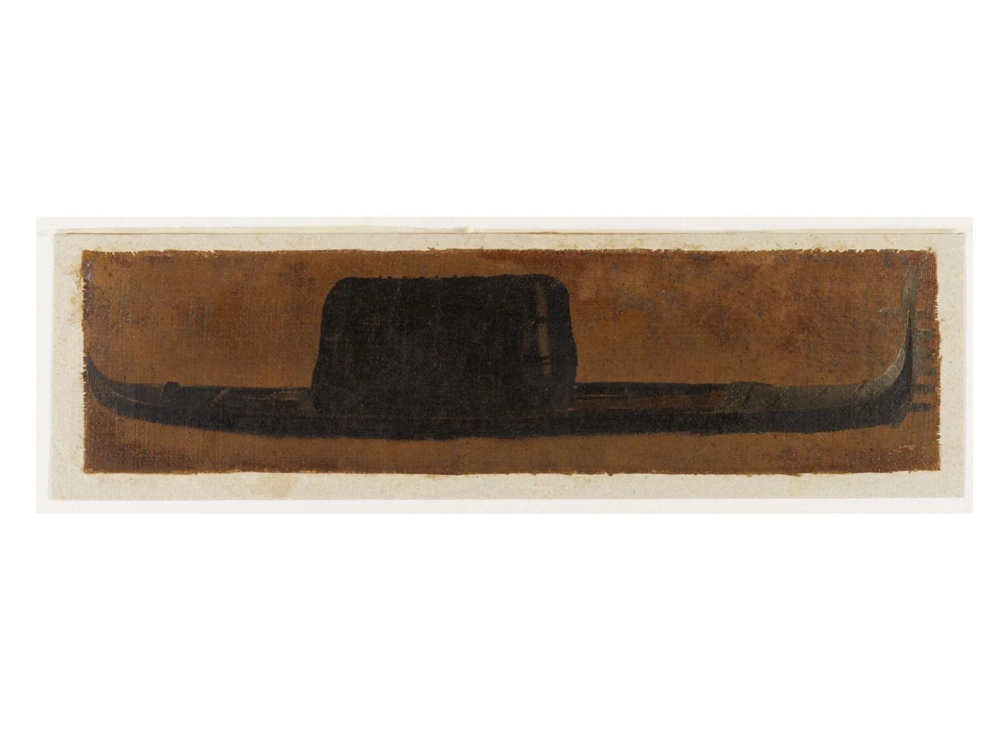 A Gondola, by Luca Carlevarijs, oil, 1700