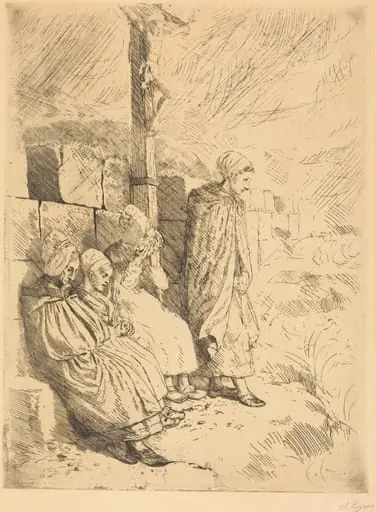 Fishermen's Wives (Femmes de pecheurs)