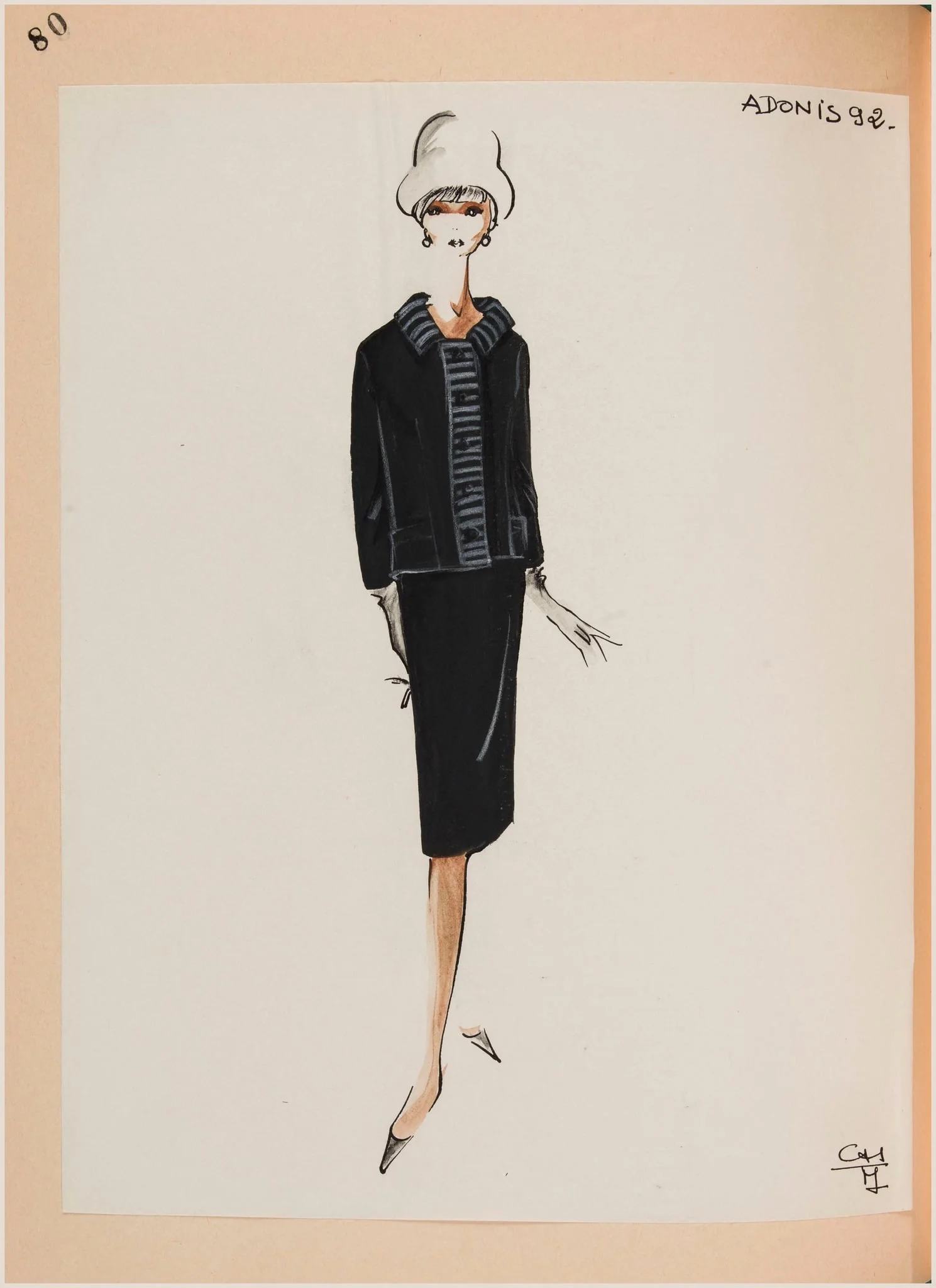 Adonis, by Carven, 1963