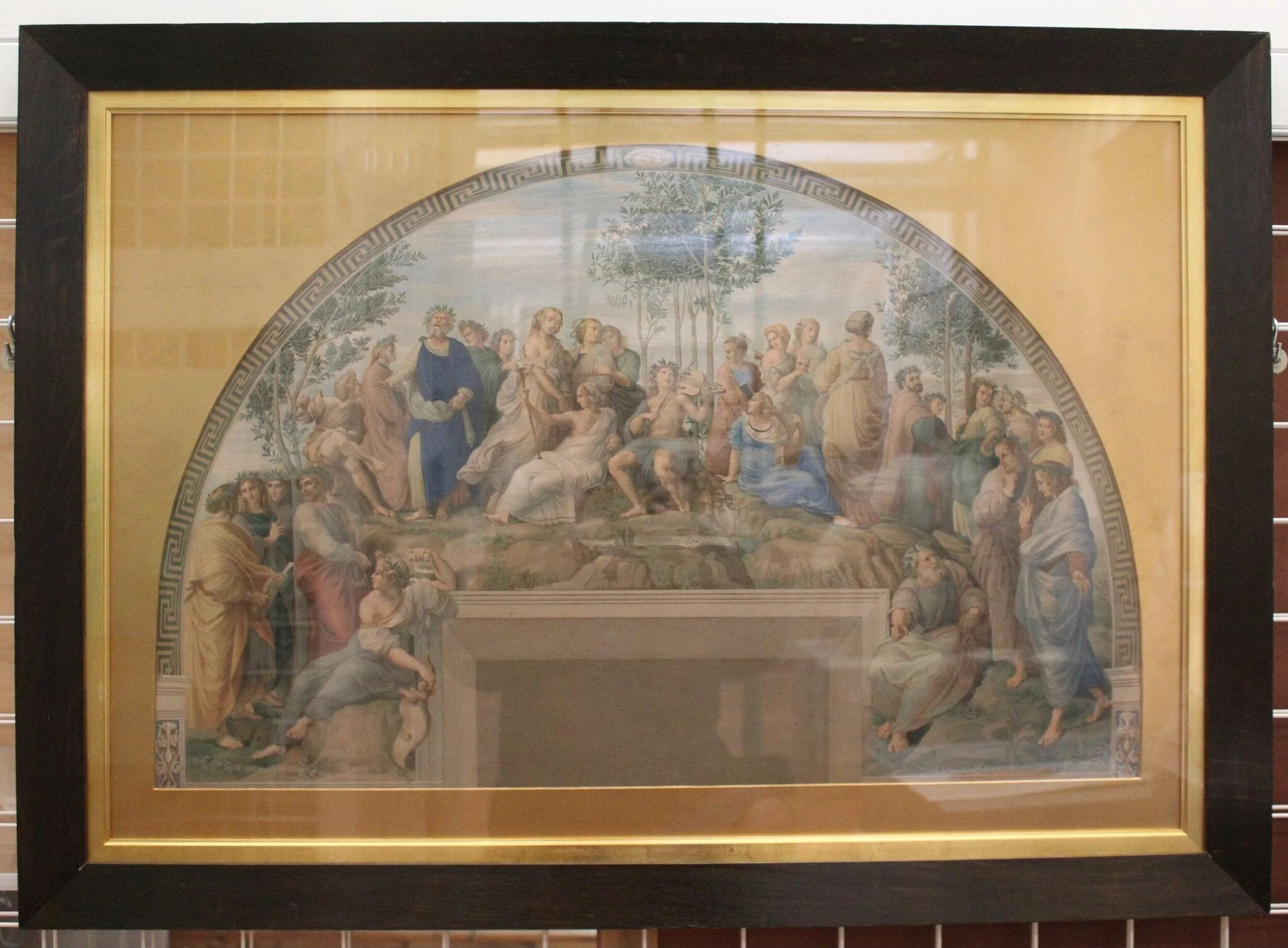 Poets on Mount Parnassus, by Cesari Mariannecci, 1873