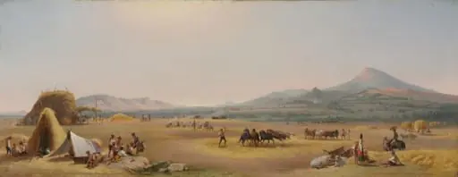 Harvest on the Roman Campagna