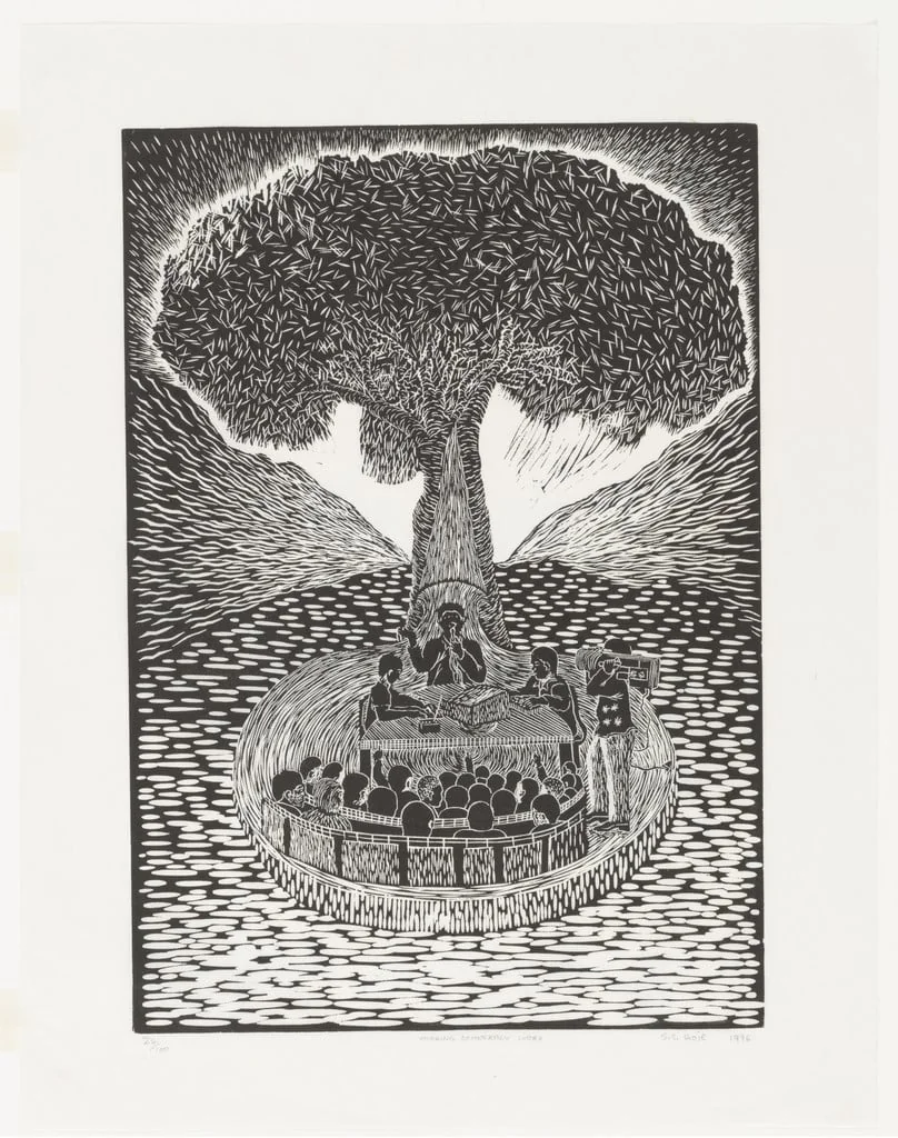 Untitled, by Sandile Goje, 1996