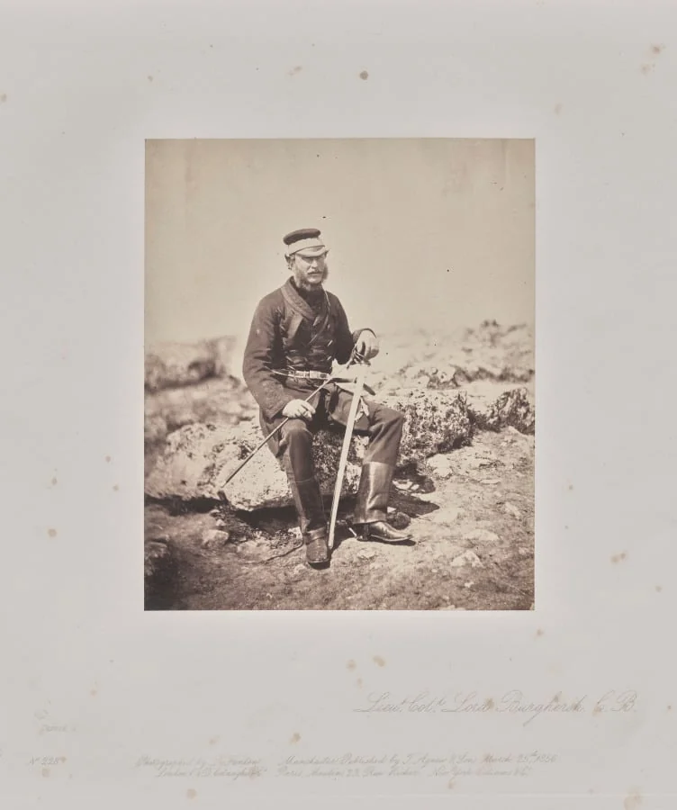 Lord Burghersh, Earl of Westmorland, by Roger Fenton, 1855