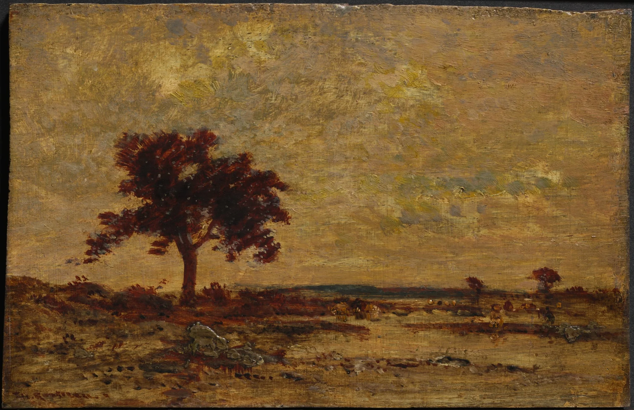 Marshlands, by Théodore Rousseau, unspecified, 1850
