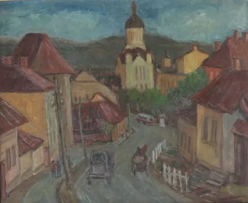 Peisaj de pe strada Turzii