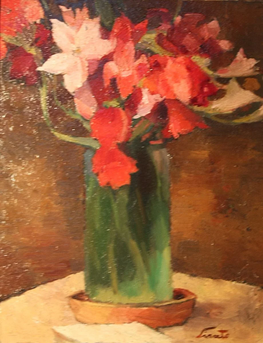 Cană cu flori, by Francisc Șirato, 1925