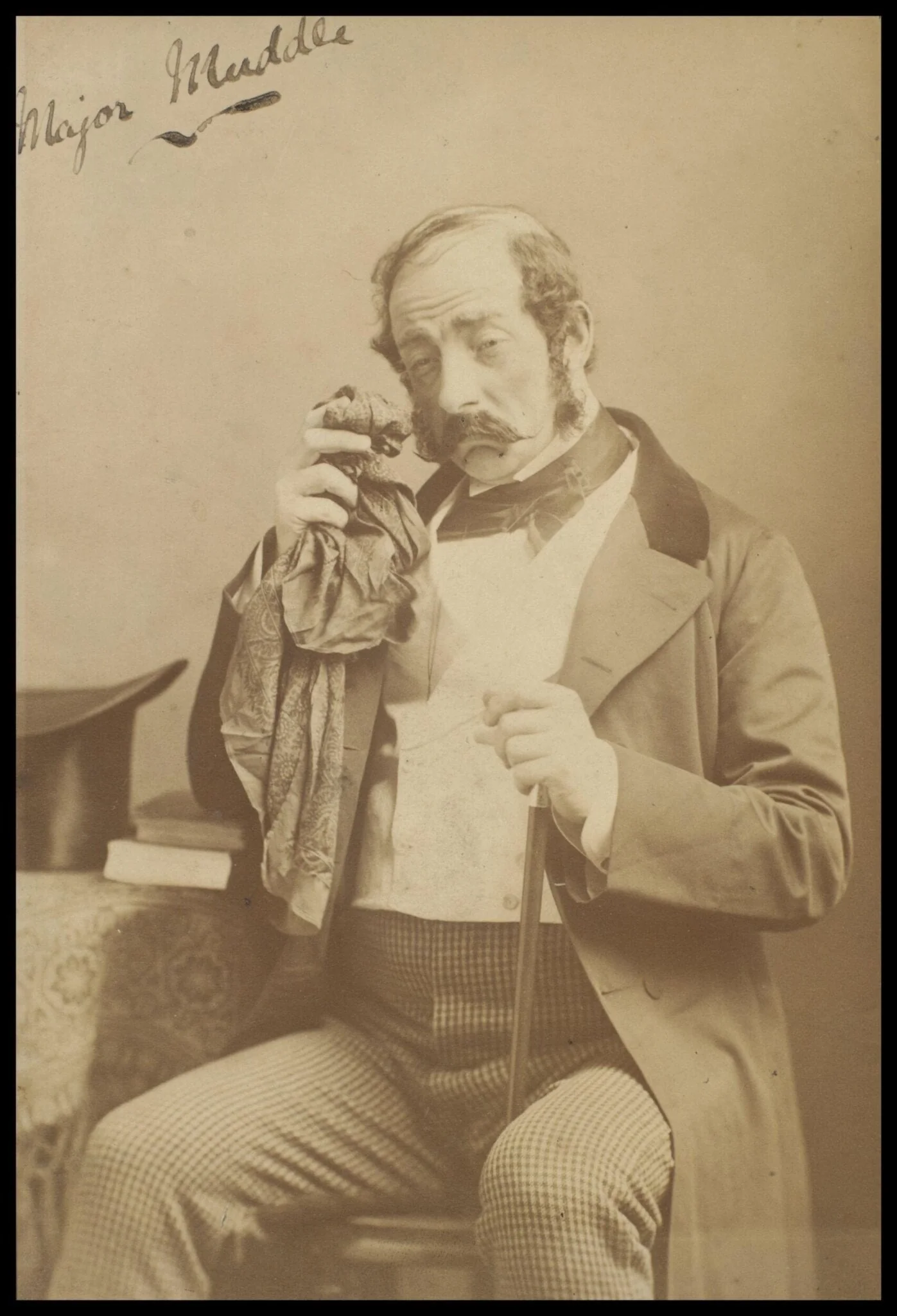 Guy Little Theatrical Photograph, by Martin & Sallnow, photographic, 1850