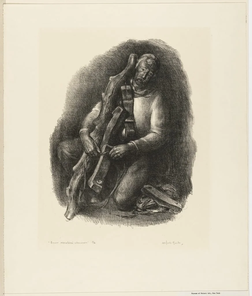 Untitled, by Alfredo Guido, ink, 1941