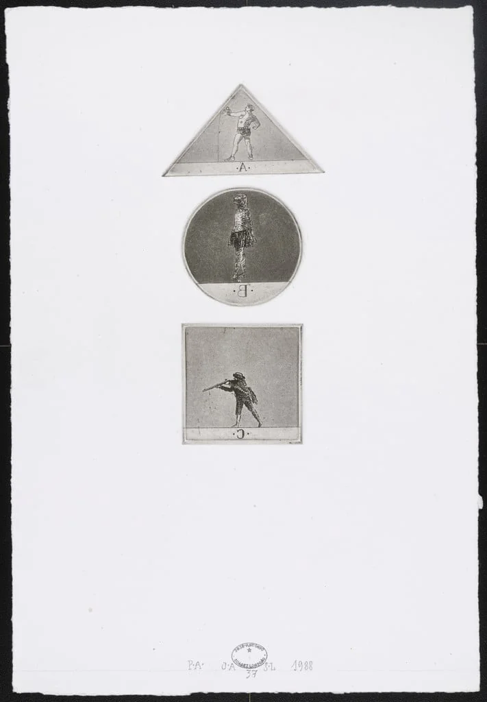 Untitled, by José Antonio Suárez Londoño, ink, 1988