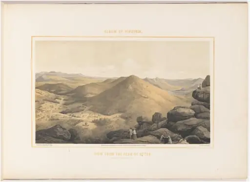 View from the Peak of Otter, No. 2