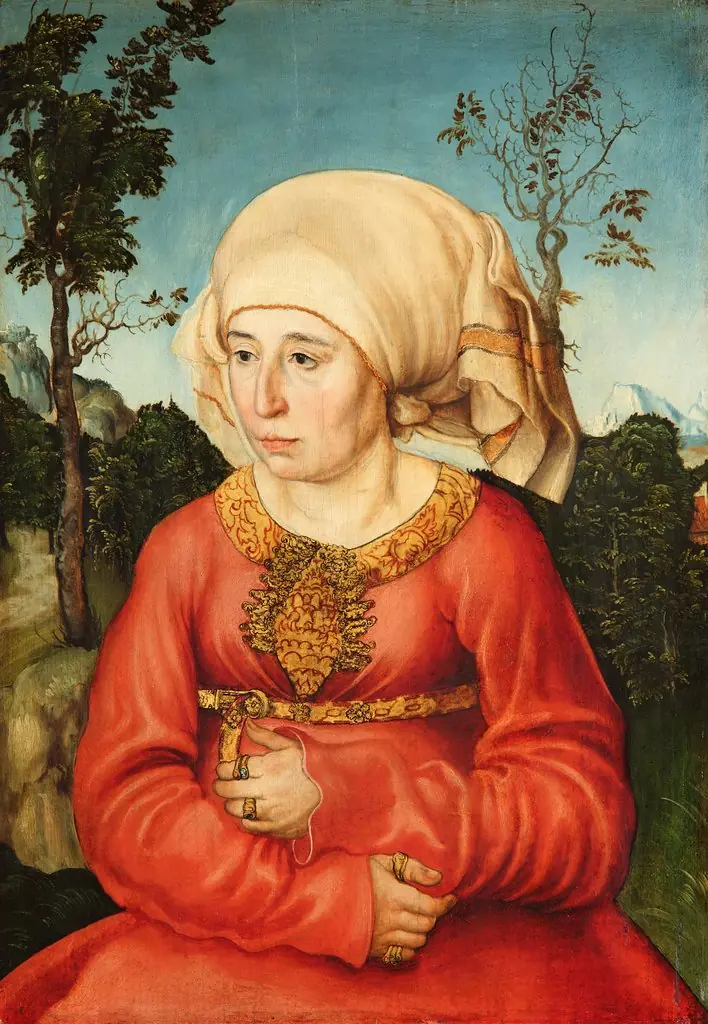 Portrait of the wife of a jurist