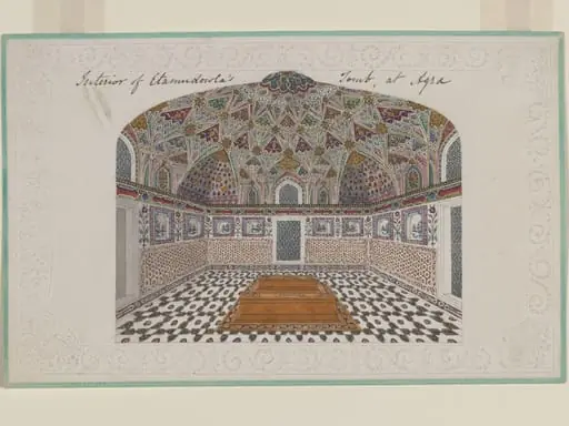 Interior of Tomb of Itimad ud-Daula.