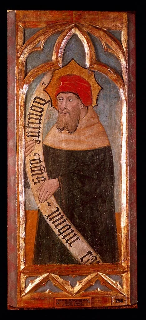 Profeta Miqueias, by Unknown, oil, 1450
