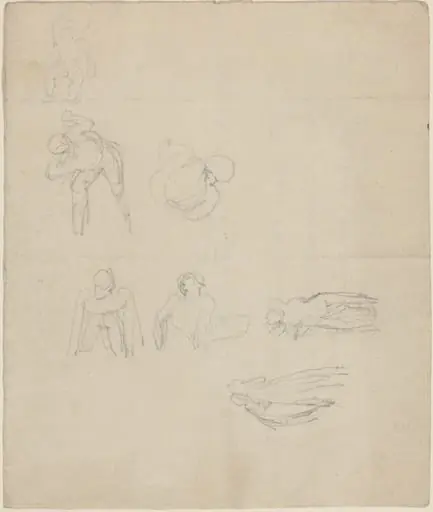 Sheet of Figures Studies