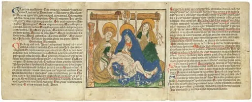 A Canon Table with a Lamentation (formerly known as the "Traveling Altar")