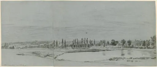 Extensive Landscape with a Pond