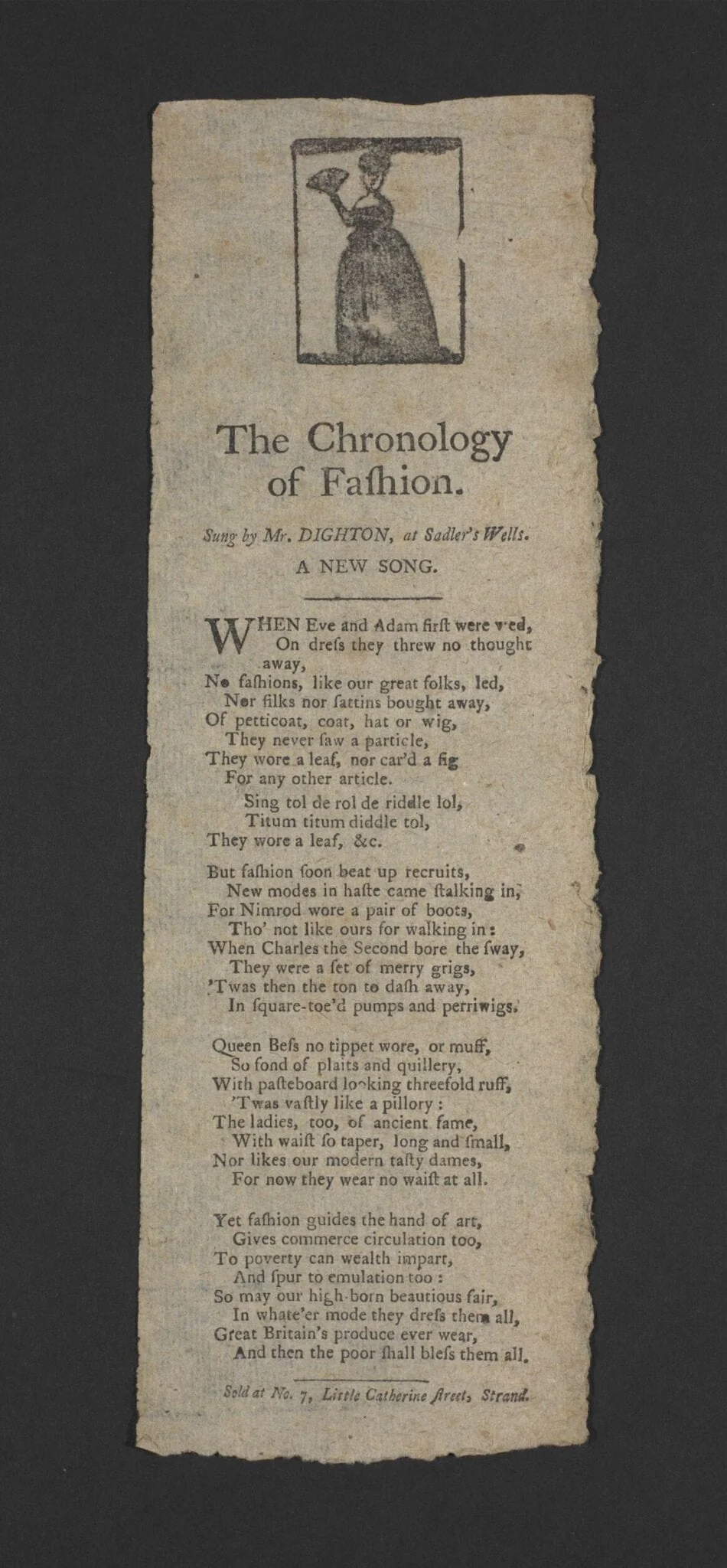 The Chronology of Fashion, by J. Evans, 1750
