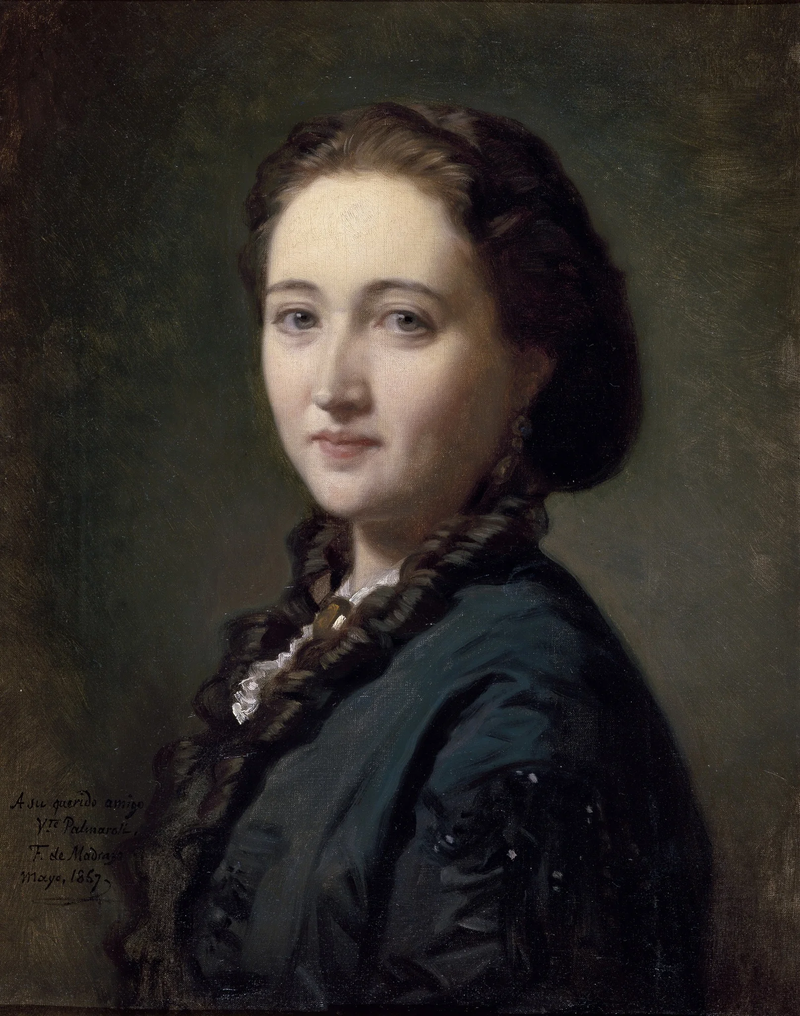 Sofía Reboulet, by Federico de Madrazo y Kuntz, oil, 1867