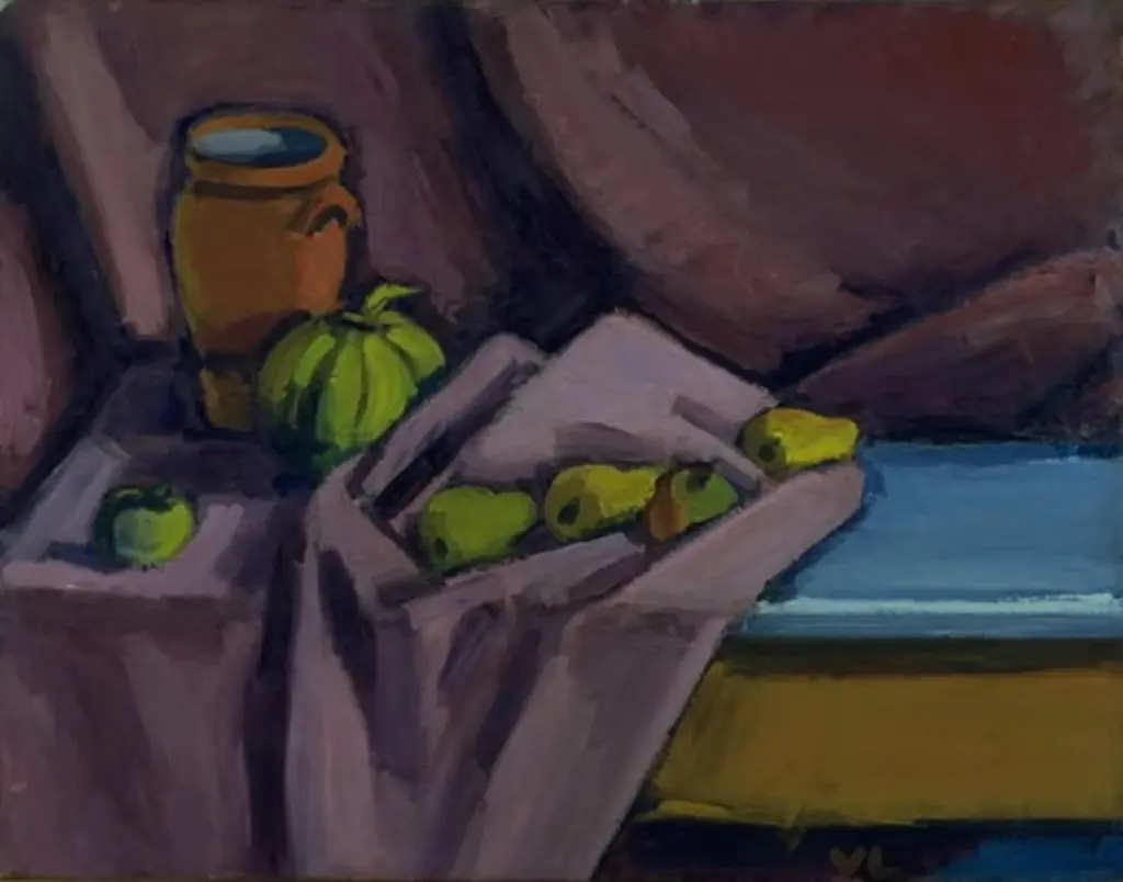 Still Life With a Jar and Fruits