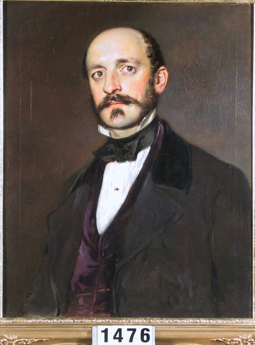 Prof. univ. Dr. Fr. Schuller, by Henric Trenk, unspecified