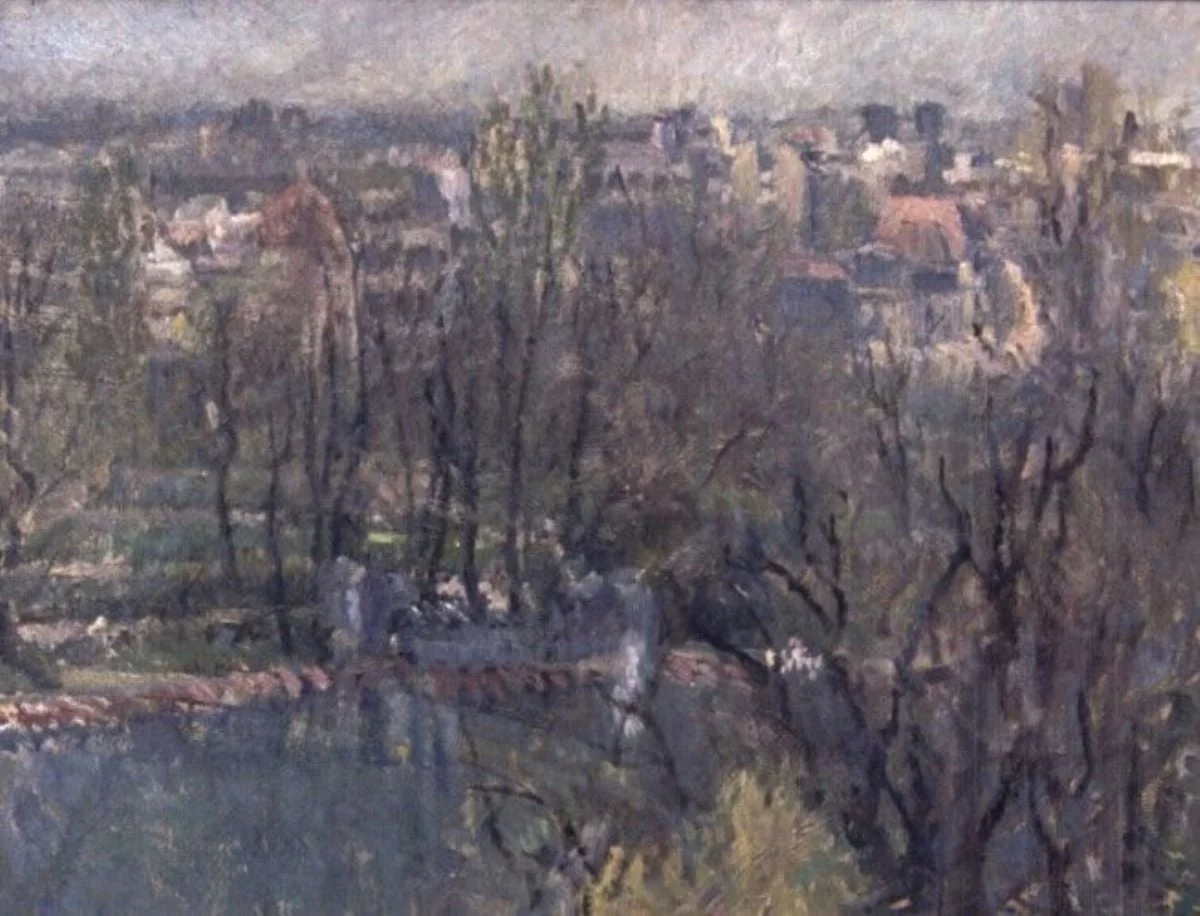 Peisaj din Cișmigiu, by Jean Alexandru Steriadi, unspecified, 1941