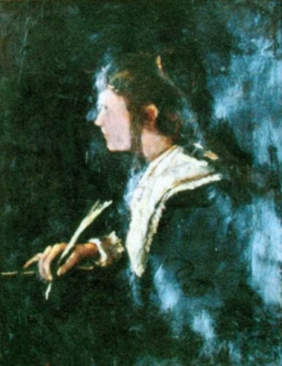 Eva, by Mihály Munkácsy, unspecified