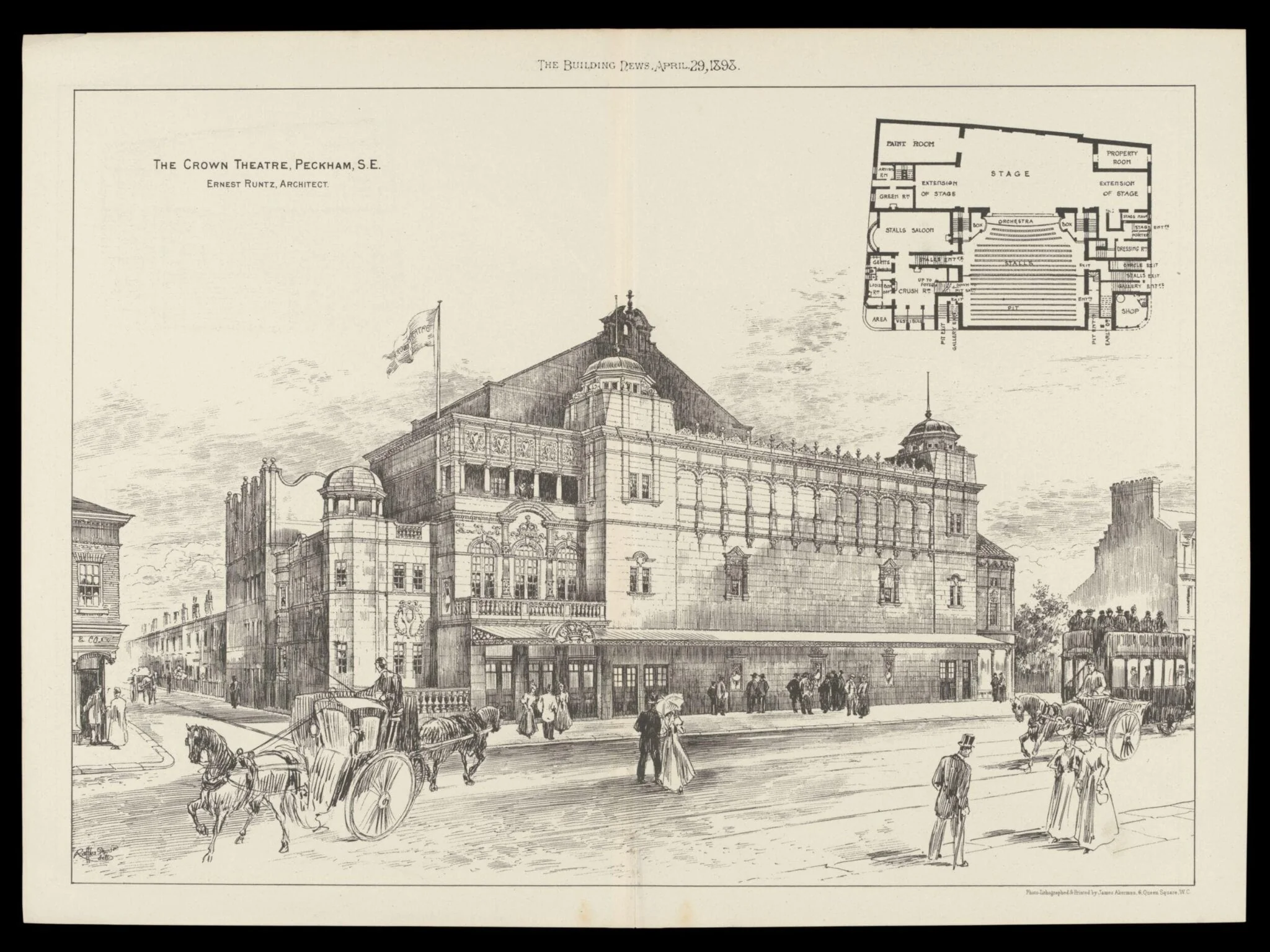 H Beard Print Collection, by Raffles Davison, 1898