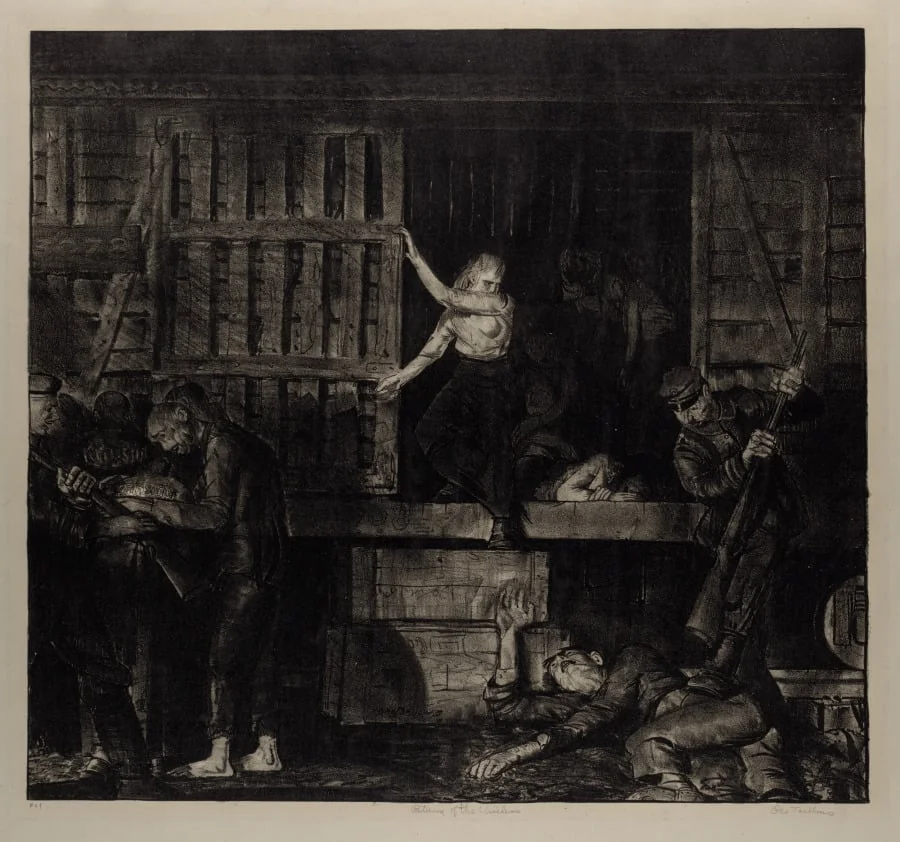 War Series:  The Return of the Useless, by George Bellows, 1918