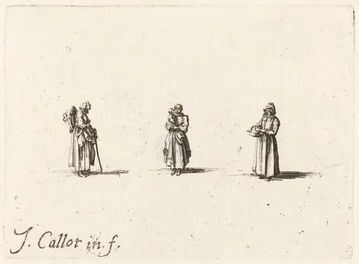 Three Women, One Holding a Child